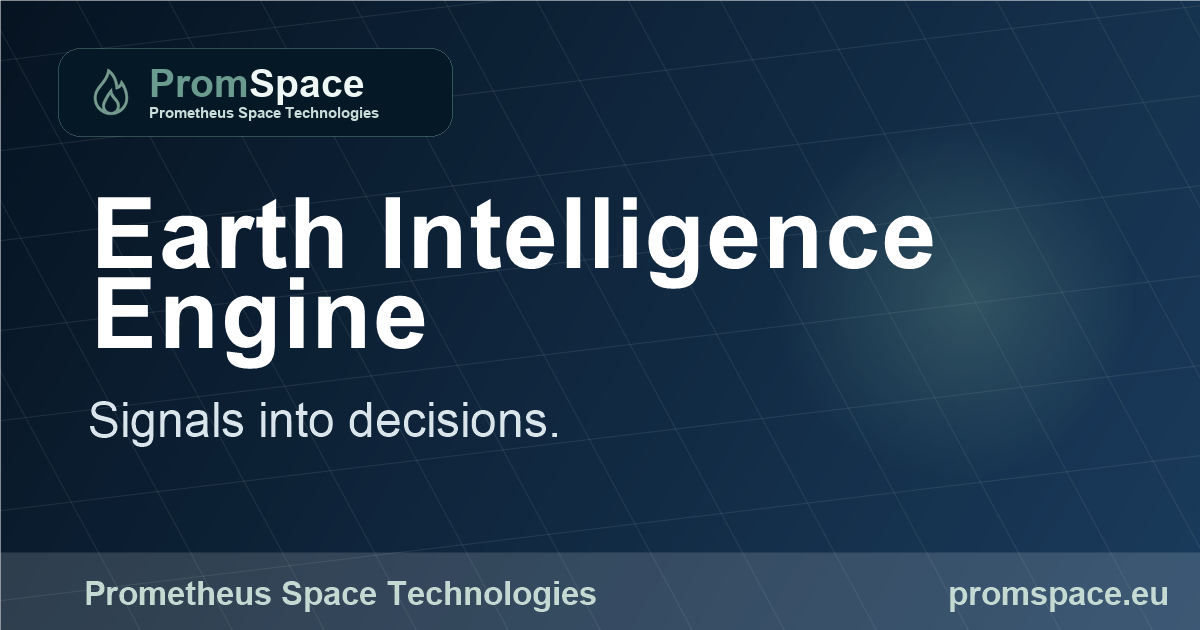 Earth Intelligence Engine | PromSpace